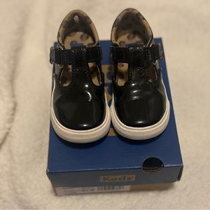 Keds toddler black patent Shoes